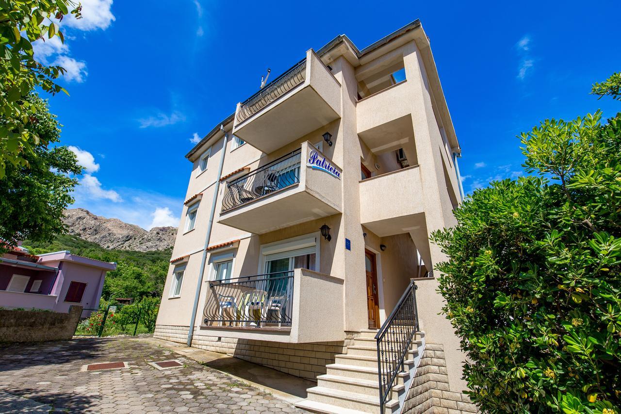 Apartments Patricia Baška Kültér fotó