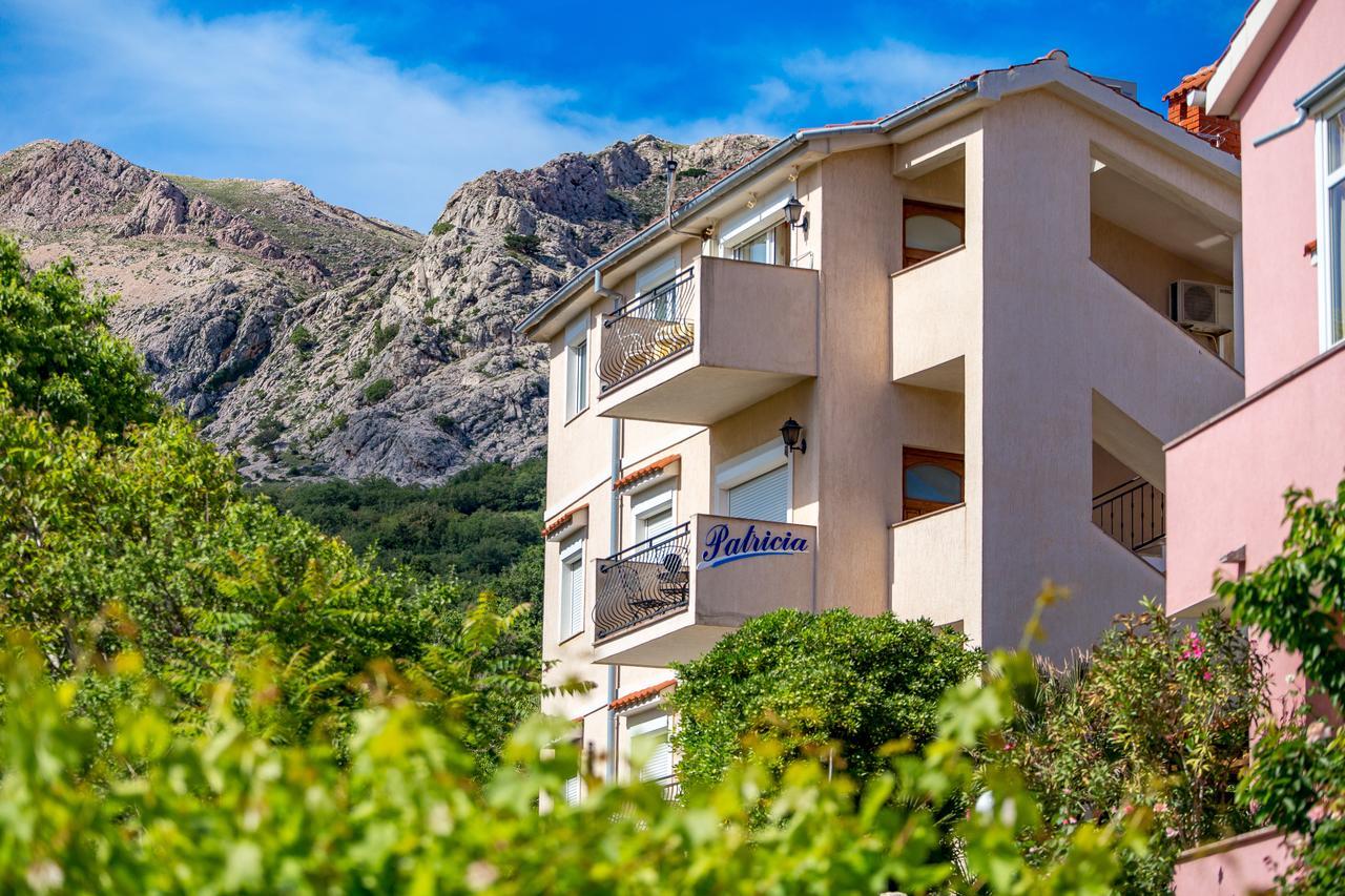 Apartments Patricia Baška Kültér fotó